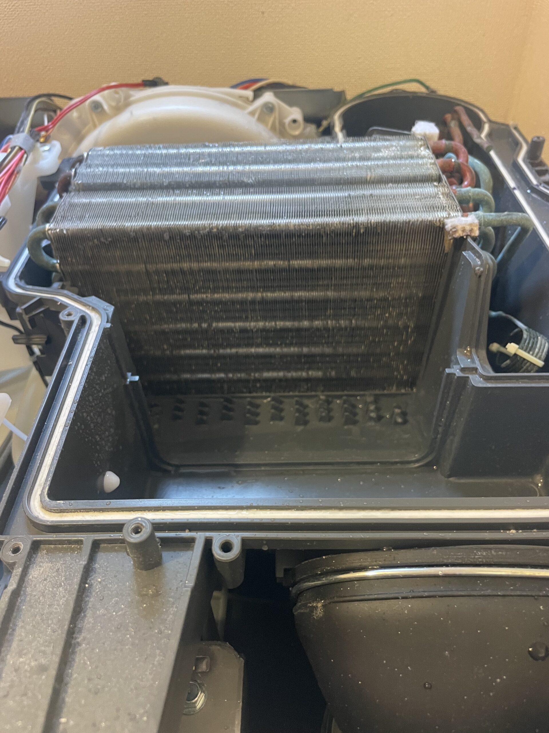 ヒートポンプ洗浄後