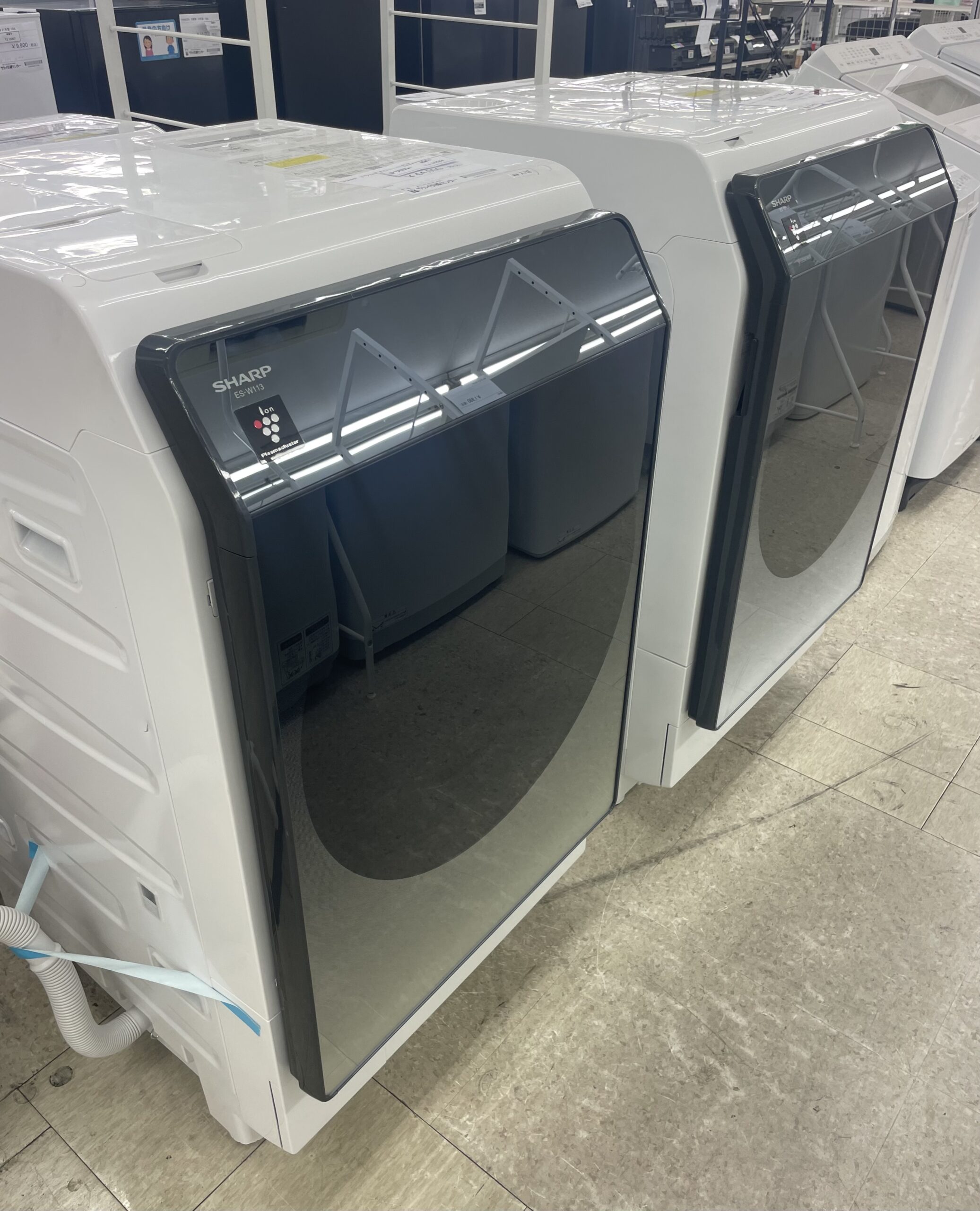 群馬県高崎市リサイクルショップでSHARP ES-W113を発見