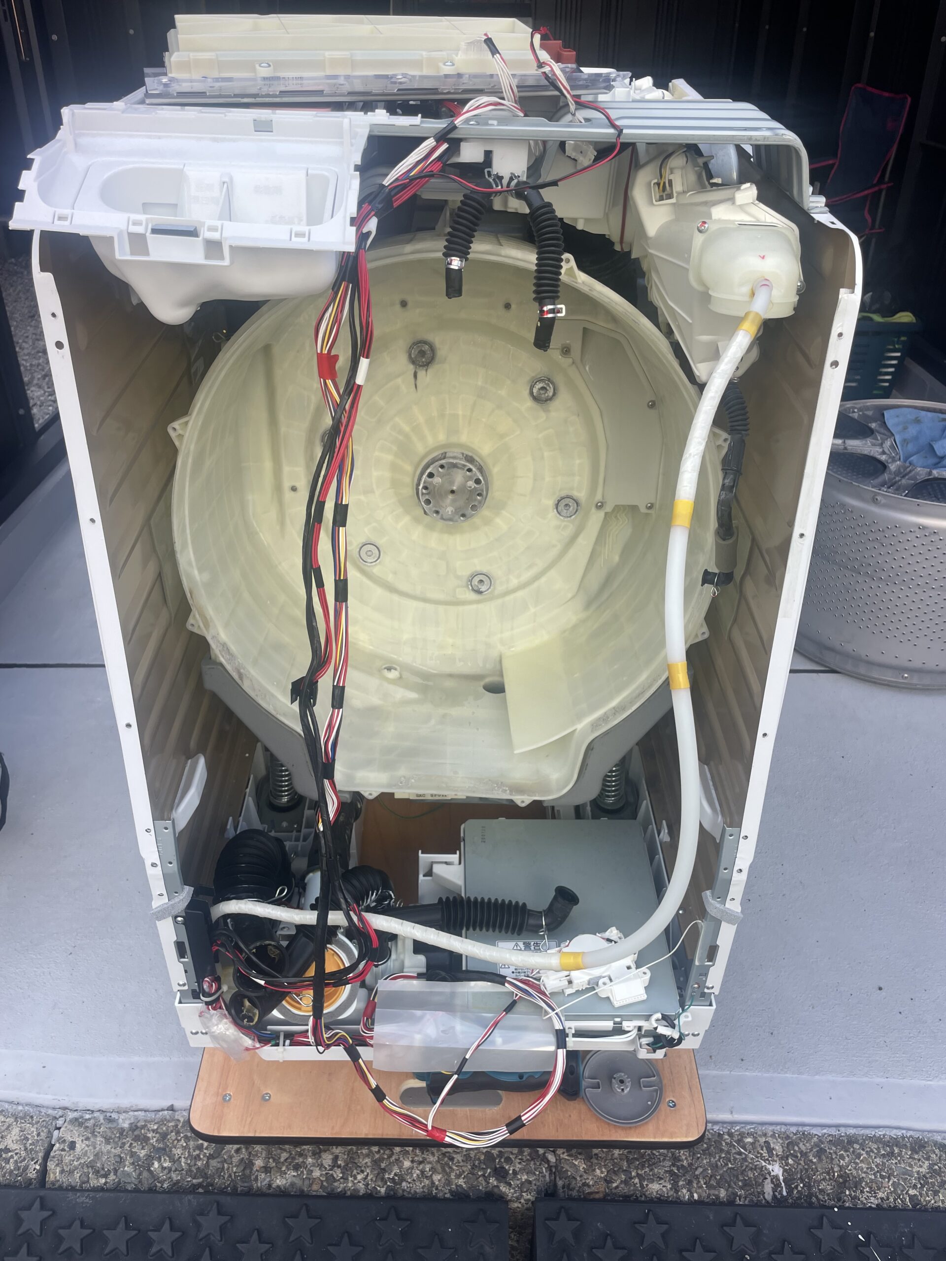 ドラム洗濯機 水槽内部洗浄