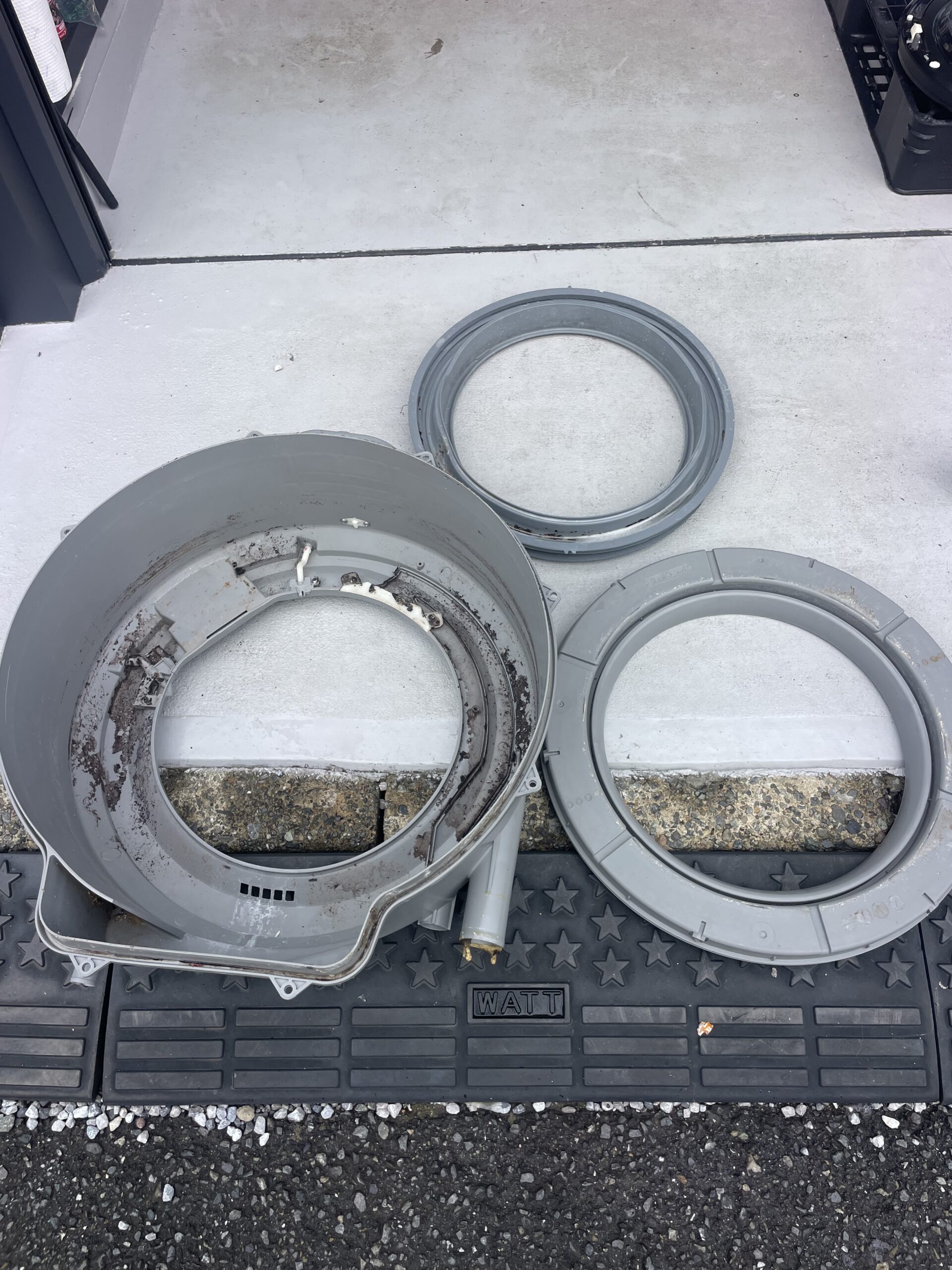 日立 BD-SG100GL 各部品 洗浄前