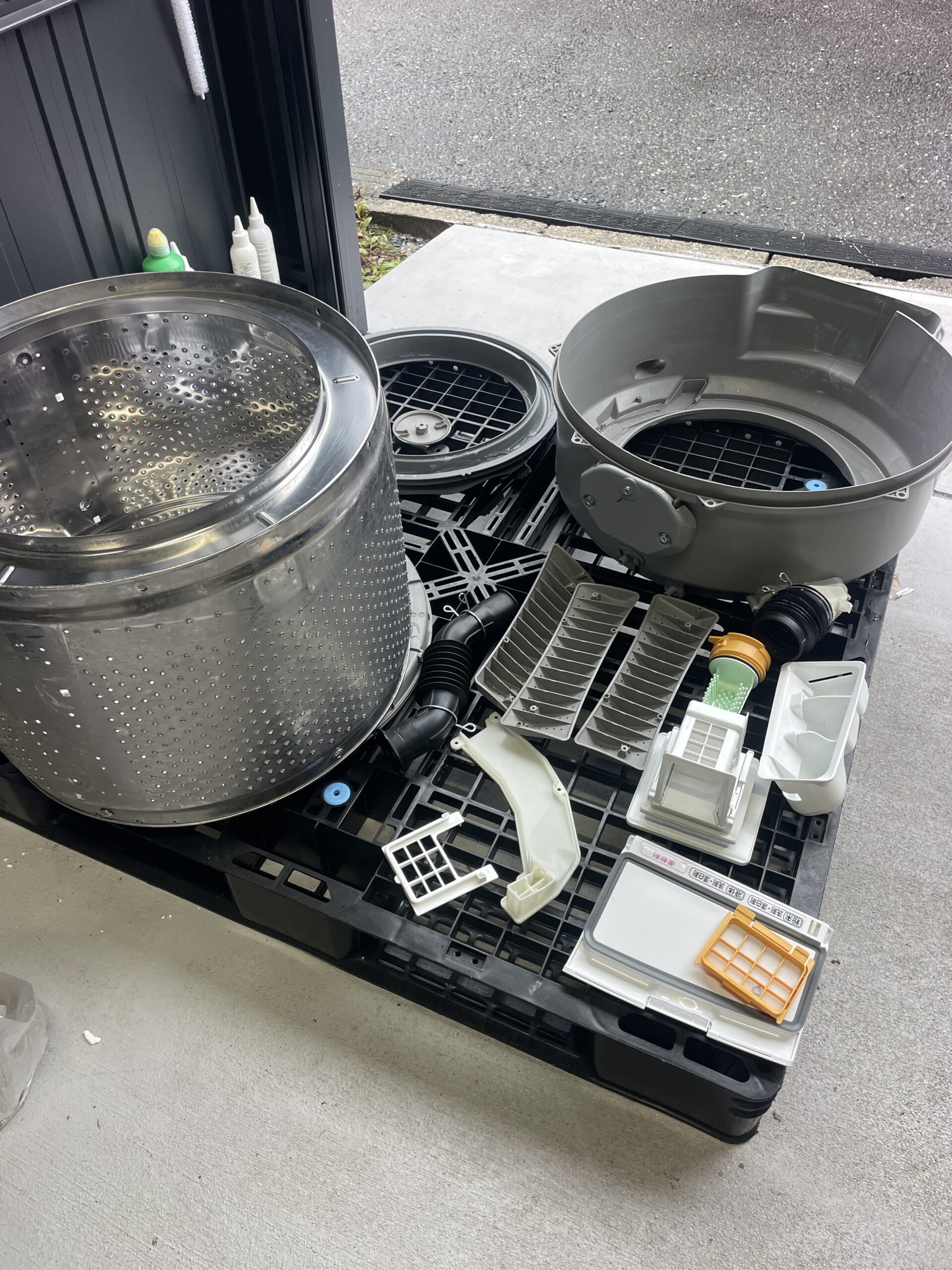 日立 BD-SG100GL 各部品 洗浄後