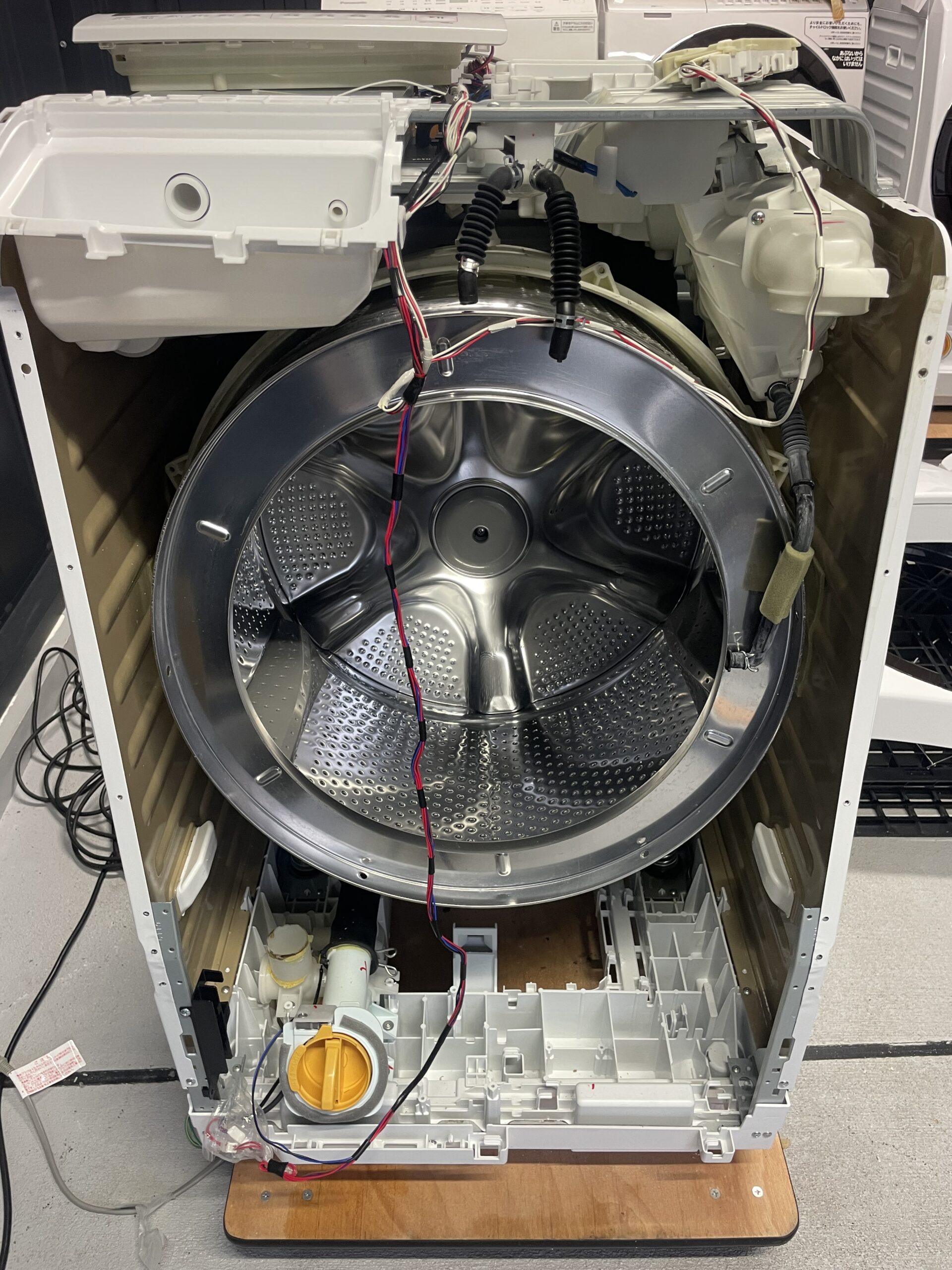 日立 BD-SG100GL ドラム槽 完全分解洗浄後