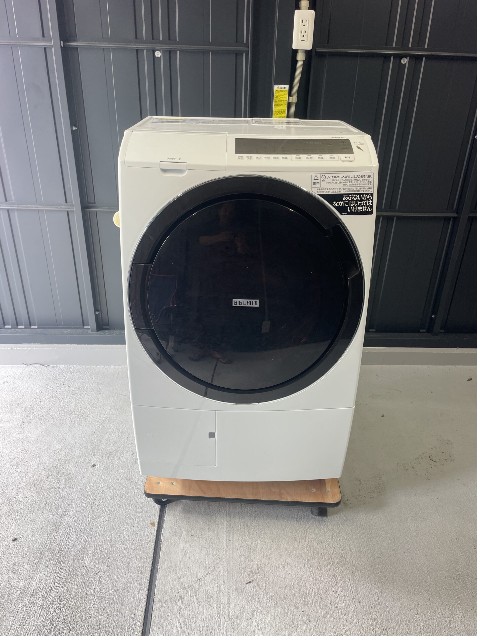 仕入れした日立 BD-SG100GL 2021年式 中古ドラム式洗濯機