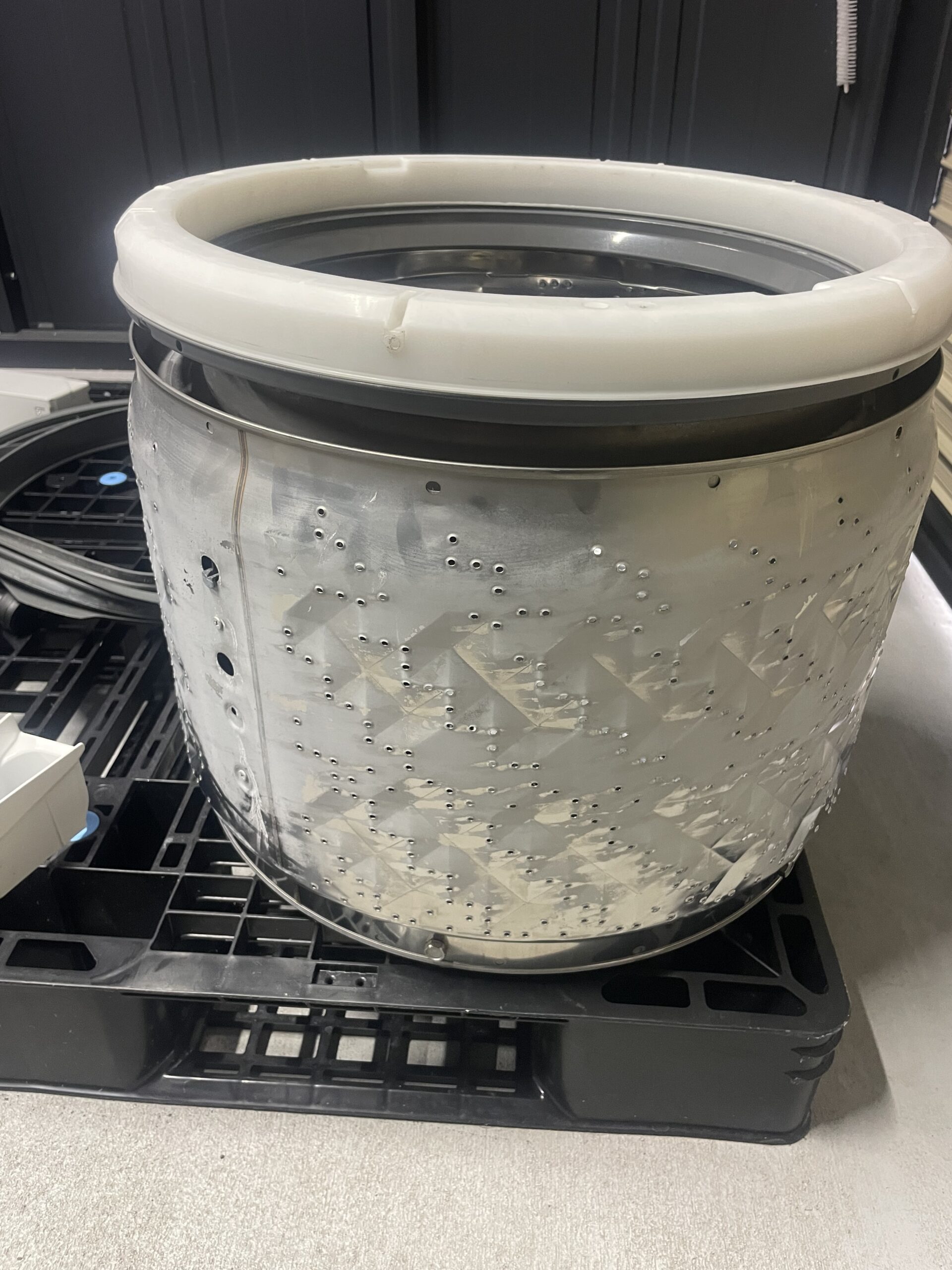Panasonic NA-VG2200L 洗浄前のドラム外側