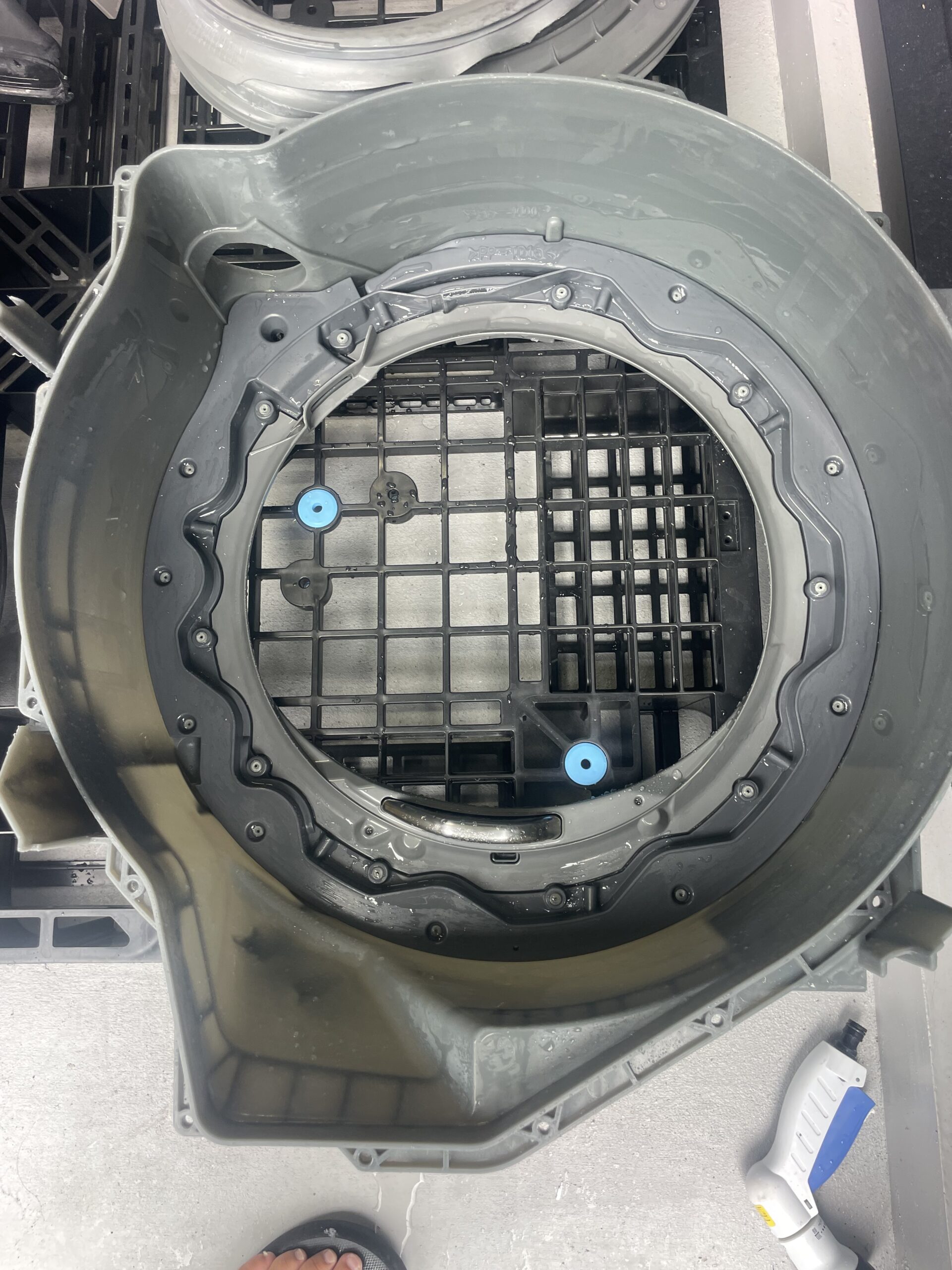 Panasonic NA-VG2200L 洗浄後の脱水カバー